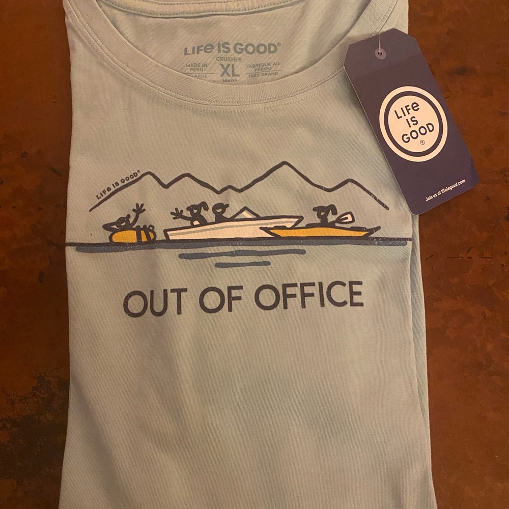 “Life Is Good” Men’s Short Sleeve T-Shirt